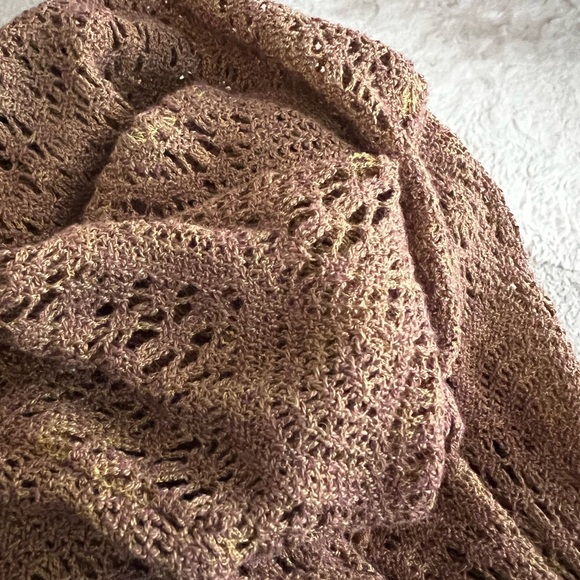 Michael kors brown crochet top - Picture 5 of 5